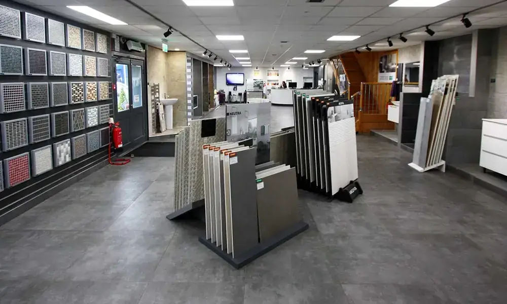 Showroom gạch ốp lát và đá tự nhiên