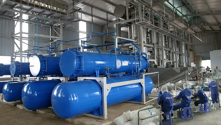 Nhà máy sản xuất và đóng gói nước đá